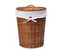 Корзина для белья WasserKRAFT Leine WB-350-L коричневая