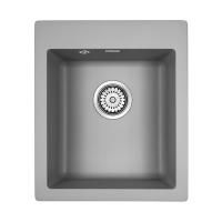 Мойка для кухни кварцевая 41,5x49 Paulmark PM104249-GRM Мойка для кухни кварцевая 41,5x49 Paulmark PM104249-GRM