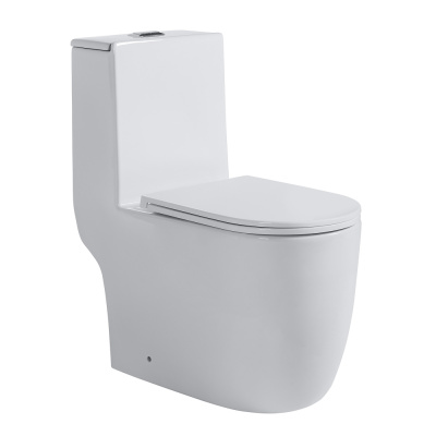 Унитаз-моноблок Abber Bequem AC1137T безободковый с микролифтом