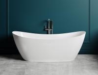 Ванна из литьевого камня Salini Noemi 170х75 101712G белая глянцевая