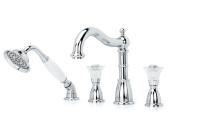 Смеситель на борт ванны Boheme Сamelia 396 хром глянцевый