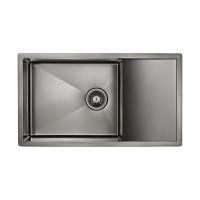 Мойка для кухни стальная 78x51 Paulmark PM807844-GM