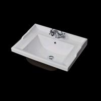 Мебельная раковина Caprigo 60 см Y-060В накладная белая