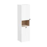 Пенал левосторонний 36х40х155 см VitrA Root Groove 69093 матовый белый Пенал левосторонний 36х40х155 см VitrA Root Groove 69093 матовый белый