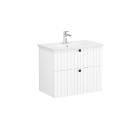 Модуль с круглой раковиной 47х80х67 см VitrA Root Groove 69436 матовый белый Модуль с круглой раковиной 47х80х67 см VitrA Root Groove 69436 матовый белый