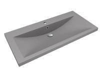 Раковина накладная 90x48 Florentina 10.150.00900.307 Серый шёлк Раковина накладная 90x48 Florentina 10.150.00900.307 Серый шёлк