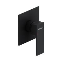 Встраиваемый смеситель Damixa Gala 537500300 черный матовый