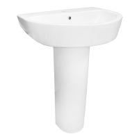 Раковина Creo Ceramique Rennes 60 см RE3000+RE3010 с пьедесталом