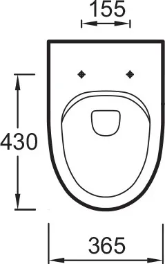 Крышка-сиденье Jacob Delafon Odeon Up 8322K-00 быстросьемное с микролифтом