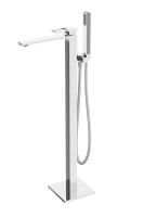 Напольный смеситель  BelBagno LUCE LUC-FMT-CRM хром Напольный смеситель  BelBagno LUCE LUC-FMT-CRM хром