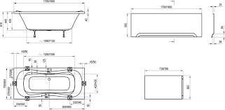 Акриловая прямоугольная ванна Ravak Campanula 180x80 CB21000000 Акриловая прямоугольная ванна Ravak Campanula 180x80 CB21000000