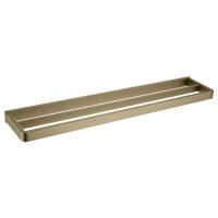 Полотенцедержатель двойной 60x12x3 см ABBER Westen AA1756G золото матовое Полотенцедержатель двойной 60x12x3 см ABBER Westen AA1756G золото матовое