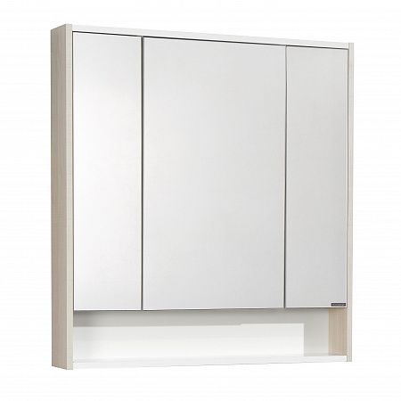 Зеркальный шкаф 80x86 Aquaton Рико 1A215302RIB90 Зеркальный шкаф 80x86 Aquaton Рико 1A215302RIB90
