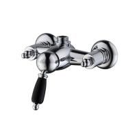 Смеситель для душа со штуцером Caprigo ADRIA-UNO BLACK EDITION 02b-517-crm хром Смеситель для душа со штуцером Caprigo ADRIA-UNO BLACK EDITION 02b-517-crm хром