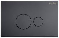 Кнопка смыва Boheme 668-B черная