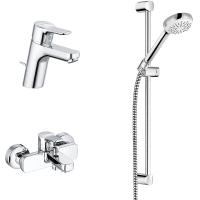 Комплект для ванны и душа  Kludi PURE&EASY 376850565 хром