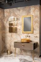 Консоль Armadi Art Lucido 80 см 770-080-BB под раковину подвесная