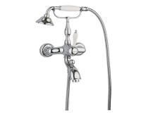 Смеситель для ванны MargaroliClassica RU1004AA01CR белый Смеситель для ванны MargaroliClassica RU1004AA01CR белый