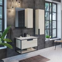 Тумба с раковиной Comforty Бонн 75 см 00-00008475 подвесная дуб дымчатый