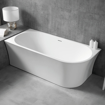 Ванна акриловая Abber AB9257-1.7 L белая