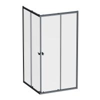 Душевой уголок AM.PM Sunny 100x190x100 W87G-403-100100-BT профиль черный