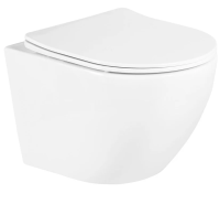 Унитаз BelBagno Uno BB3105CHR/SC подвесной безободковый быстросъемное с микролифтом