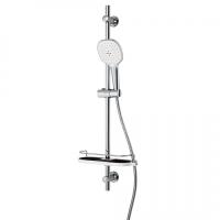 Душевой гарнитур Dorff Prime D0140000 белый с хромом глянцевый