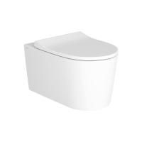 Подвесной безободковый унитаз VitrA Nest Qflush 7870B403-0075 Подвесной безободковый унитаз VitrA Nest Qflush 7870B403-0075