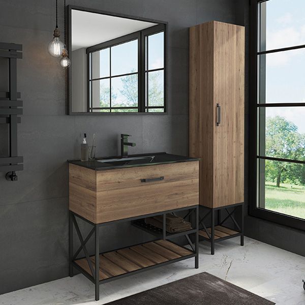 Пенал COMFORTY Бредфорд-40 дуб темный Пенал COMFORTY Бредфорд-40 дуб темный
