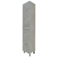 Пенал левый 36 см Loranto Florena CS00087005    серый матовый Пенал левый 36 см Loranto Florena CS00087005    серый матовый