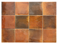 Плитка керамическая Equipe Hanoi 10x10 см 30018 коричневый