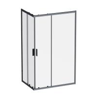 Душевой уголок AM.PM Gem 120x195x80 W90G-403-120280-BT профиль черный