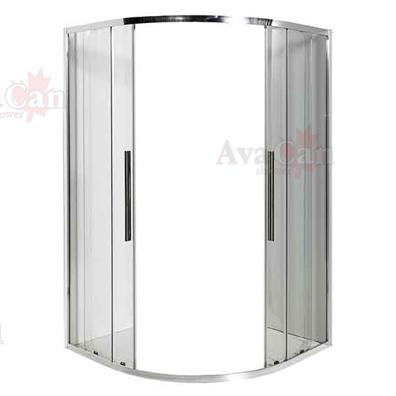 Душевой уголок AvaCan 120x195x120 HC120 профиль хром