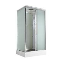 Душевая кабина с баней AvaCan 120x90 KD2912 профиль хром