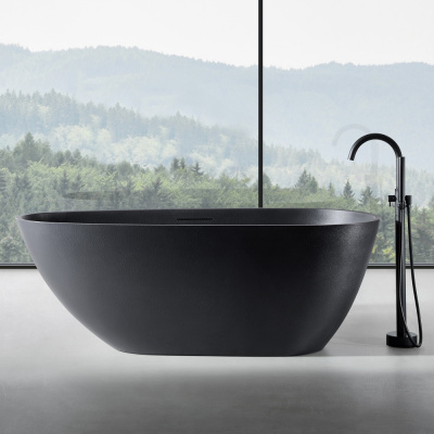 Ванна из искусственного камня Abber 170x75 см AM9911B