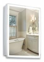 Зеркало-шкаф Silver Mirrors Киото 50 с часами и сменой цвета LED-00002356 Зеркало-шкаф Silver Mirrors Киото 50 с часами и сменой цвета LED-00002356