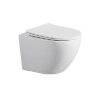 Унитаз подвесной Sapbox Notis SB7062C1-W безободковый с микролифтом