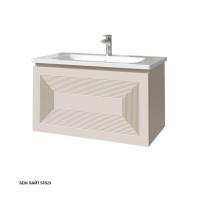 Тумба с раковиной Caprigo Modo Quarta 75 см 35713-SF023 подвесная бежевая