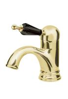 Смеситель для раковины Boheme Tradizionale Nero 251 золото глянцевое