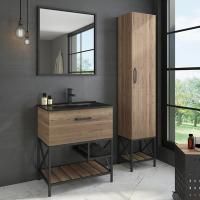 Зеркало Comforty Бредфорд-75 рама серый графит Зеркало Comforty Бредфорд-75 рама серый графит