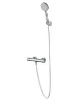 Смеситель для душа с термостатом и гарнитуром Wonzon & Woghand Inn 6 WW-B2029-A-CR хром глянцевый