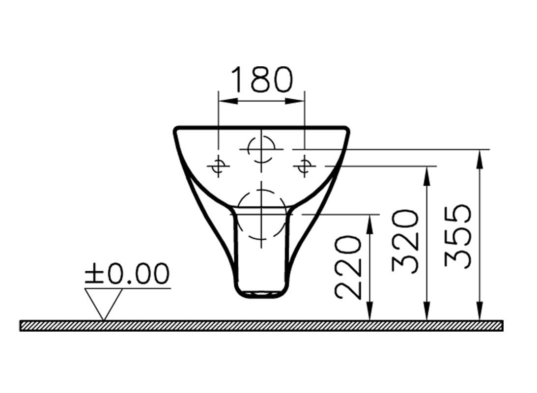 Подвесной унитаз Vitra S20 5507B003-0101 Подвесной унитаз Vitra S20 5507B003-0101