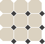 Гранит керамический 30x30 см TOP CER OCTAGON OCT16DOT14 белый