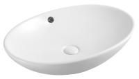 Раковина Azario 625х415х150 накладная белый AZ-3077 Раковина Azario 625х415х150 накладная белый AZ-3077