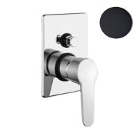 Смеситель для душа встраиваемый Webert Sax Evolution SE860101560 черный матовый