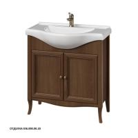 Тумба с раковиной Caprigo Lion 80 см 38311-036.000.00.20 напольная орех античный