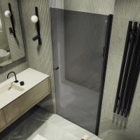 Душевая дверь на монопетле 60x198 см MaybahGlass  MGD-800-6 стекло графит Душевая дверь на монопетле 60x198 см MaybahGlass  MGD-800-6 стекло графит