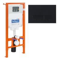 Комплект 2 в 1  инсталляция с кнопкой  BelBagno  BB002-80/BB012-MR-NERO.M Комплект 2 в 1  инсталляция с кнопкой  BelBagno  BB002-80/BB012-MR-NERO.M