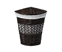 Корзина для белья WasserKRAFT Salm WB-270-M коричневая