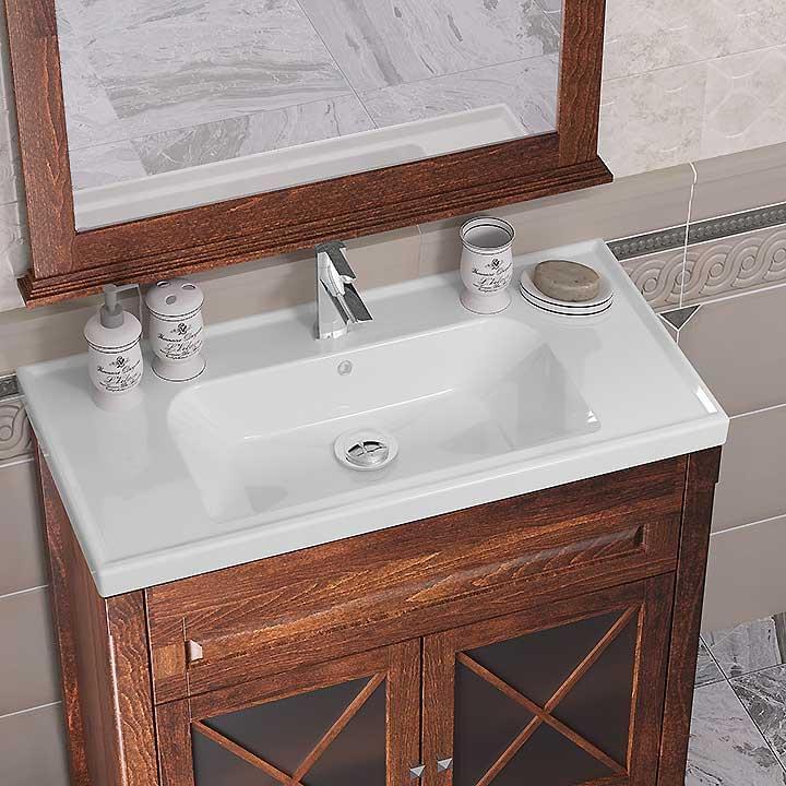 Тумба 86,2x42,4 см Opadiris Палермо 00-00002356 коричневый Тумба 86,2x42,4 см Opadiris Палермо 00-00002356 коричневый